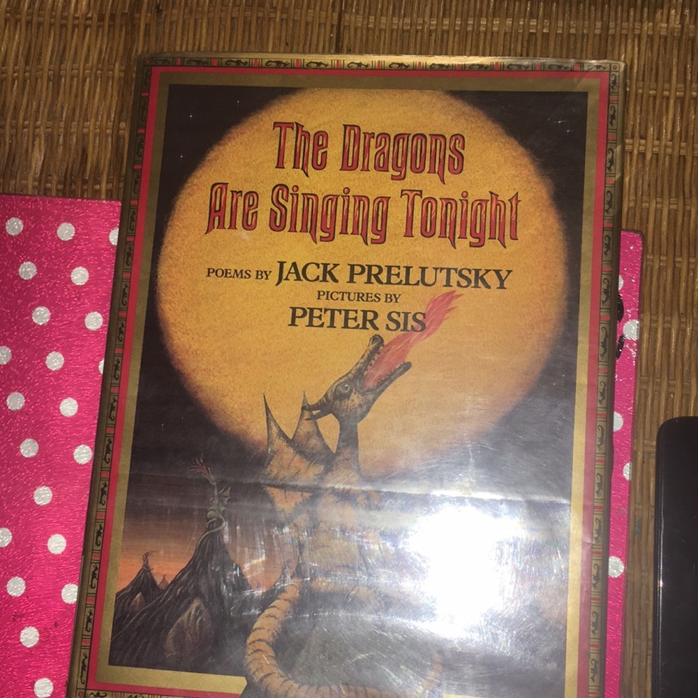 First edition hard cover childrens book The Dragons Are Singing